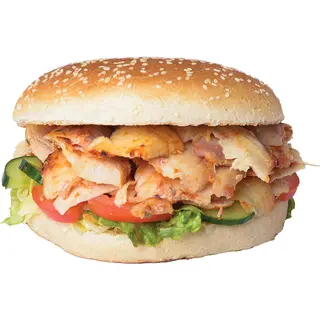 Hamburger z kebabem