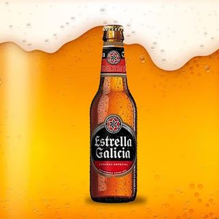 Cerveza Estrella Galicia (330 Ml.) cristal