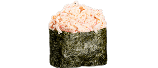 Гункан з сніжним крабом (70г)