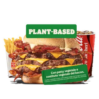 Bacon King 3.0 - Gustalo anche Plant Based