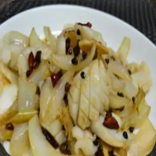 Calamar Picante En Estilo Tailandés