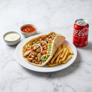 Menú Kebab Solo Carne