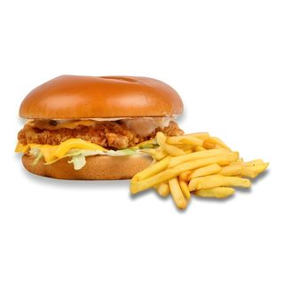 Crispy Chicken Burger Box