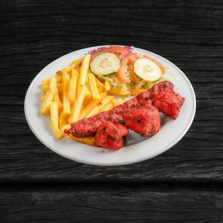 1 Shish Con 3 Tikka Y Patatas