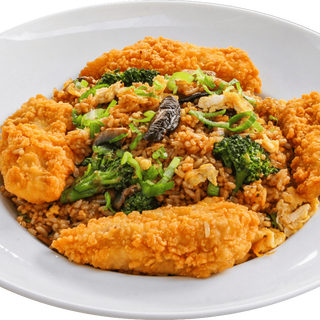 Arroz Frango Crispy
