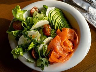 Salade de salmon з овочами