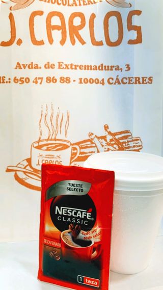 Café Descafeinado Sobre (200 ml.)