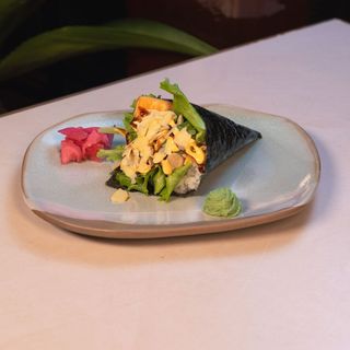 Salmão Empanado Temaki