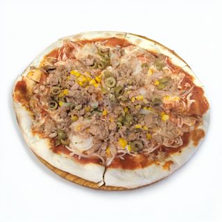 Pizza de atún