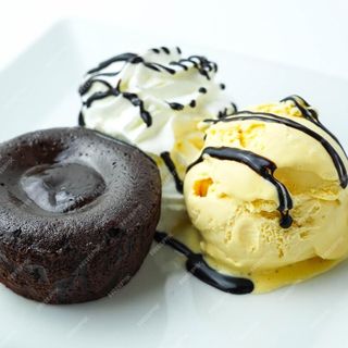 Coulant Con Helado Peruano