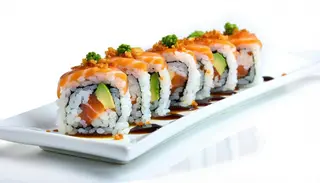 206. Sake fire roll