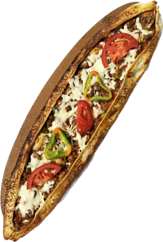 Пиде с кайма и кашкавал