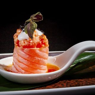 Bignè sake flambe - 2 pezzi