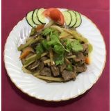 43. Ternera con salsa de ostra