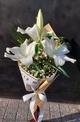 Букет с лилиум (1бр)
