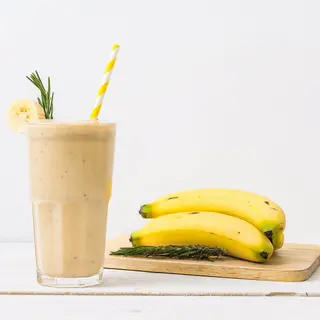 Jus De Banane Au Lait