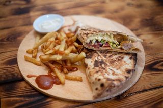 Makloub Escalope Panée