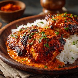 Arroz con Pollo y Tikka Masala