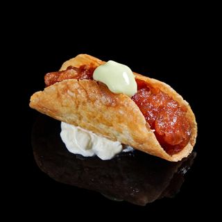 13 Spicy maguro tacos 2 pezzo