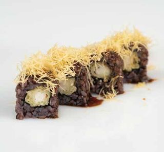 349 Uramaki black tonno - 8 pezzi