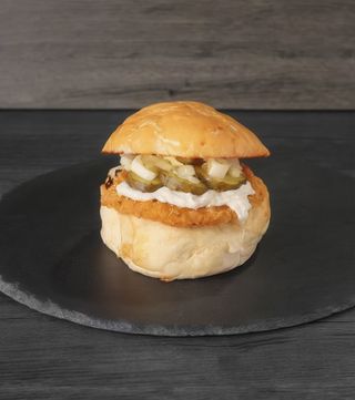 Hamburguesa chicken smash