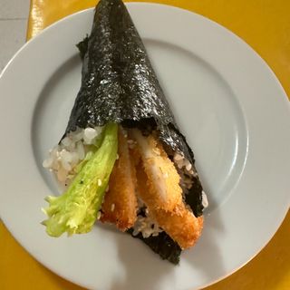 Temaki Queijo Frango Panado