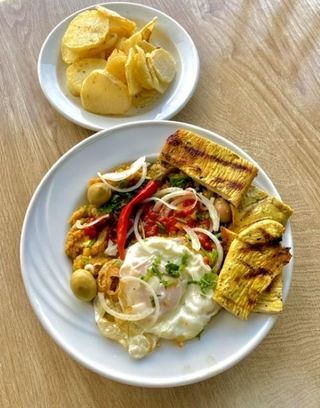 Plat Kafteji + Escalope