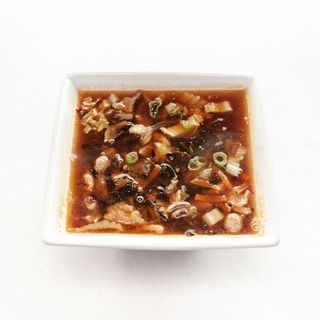 Zupa z kaczką i makaronem sojowym 