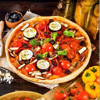 მინი ვეგანური/Mini Vegan Pizza