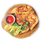 Цыпленок корнишон с картофелем 