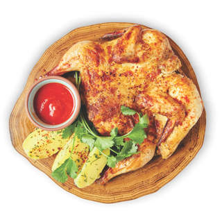 Цыпленок корнишон с картофелем 