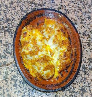 Berenjenas Fritas Con Miel De Caña