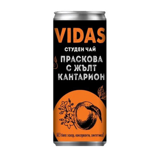 VIDAS Студен чай с жълт Кантарион 250 мл