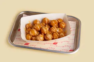 Картопляні кульки з соусом Айолі-Кімчі (150г)