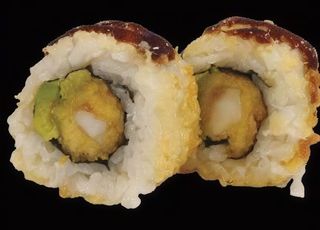 U82.Uramaki Rollo Frito De Tempura De Gamba Y Aguacate (8 Uds.)