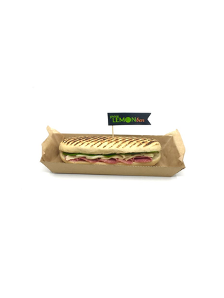 Panini salami, ser żółty