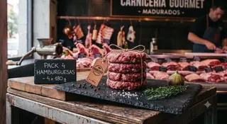 Pack 4 Hamburguesas - 4 X 180 Gramos