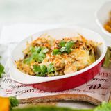 Пилешки хапки с картофено пюре (400г)