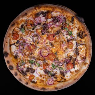 Піца з рваним м'ясом (500 грам)