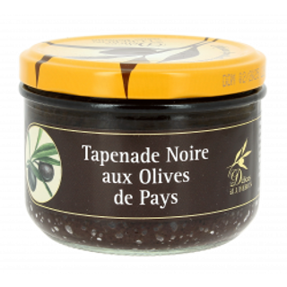Tapenade cu masline negre de tara  210 gr