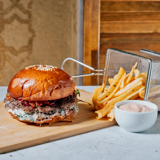 Smash Gorgonzola Burger