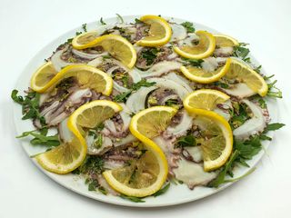 Carpaccio di polpo