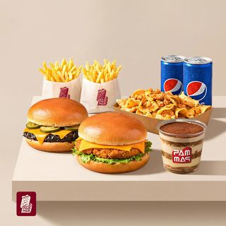 Duo Burger Therapy