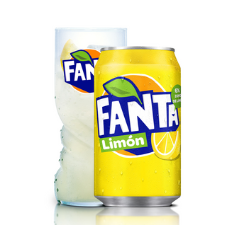 Fanta Limón lata  330ml.