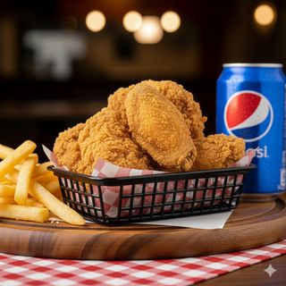 Menù baby alette di pollo