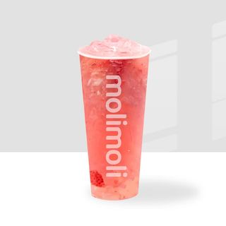 Tè verde con fragola e pesca