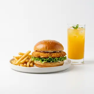 Hamburguesa De Pollo (Infantil)