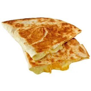 Tortilla With Melted Cheese