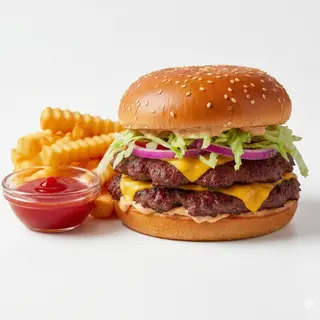 Smash burger doble