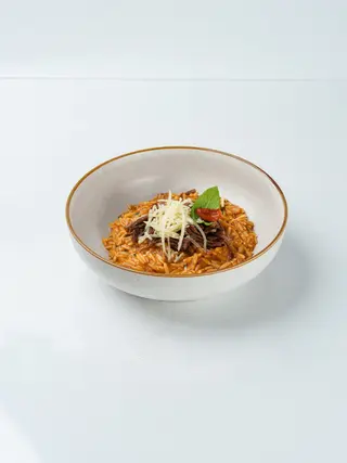 Паста ризони с тушенкой (500г)